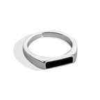 Sterling Wind Black Ring