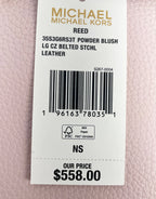 Michael Kors Reed Large Belted Satchel Bag